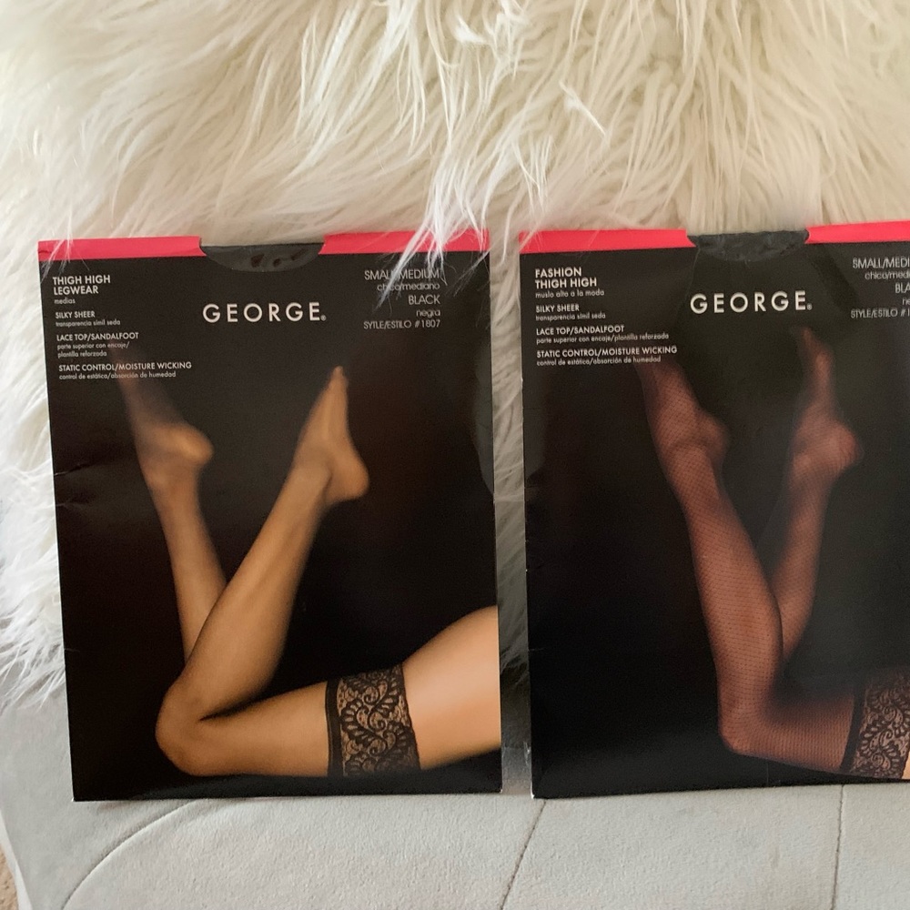 George Fashion Thigh Highs